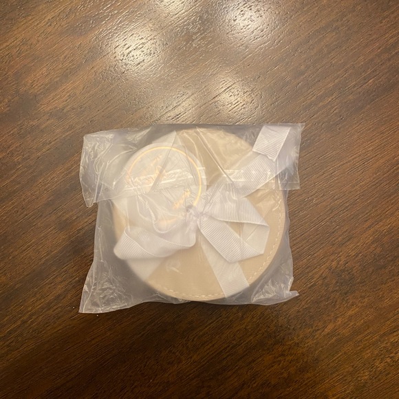 5 Piece Faux Leather Coaster Set - Picture 5 of 5